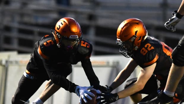 Scappoose football 2022 Taylor Balkom